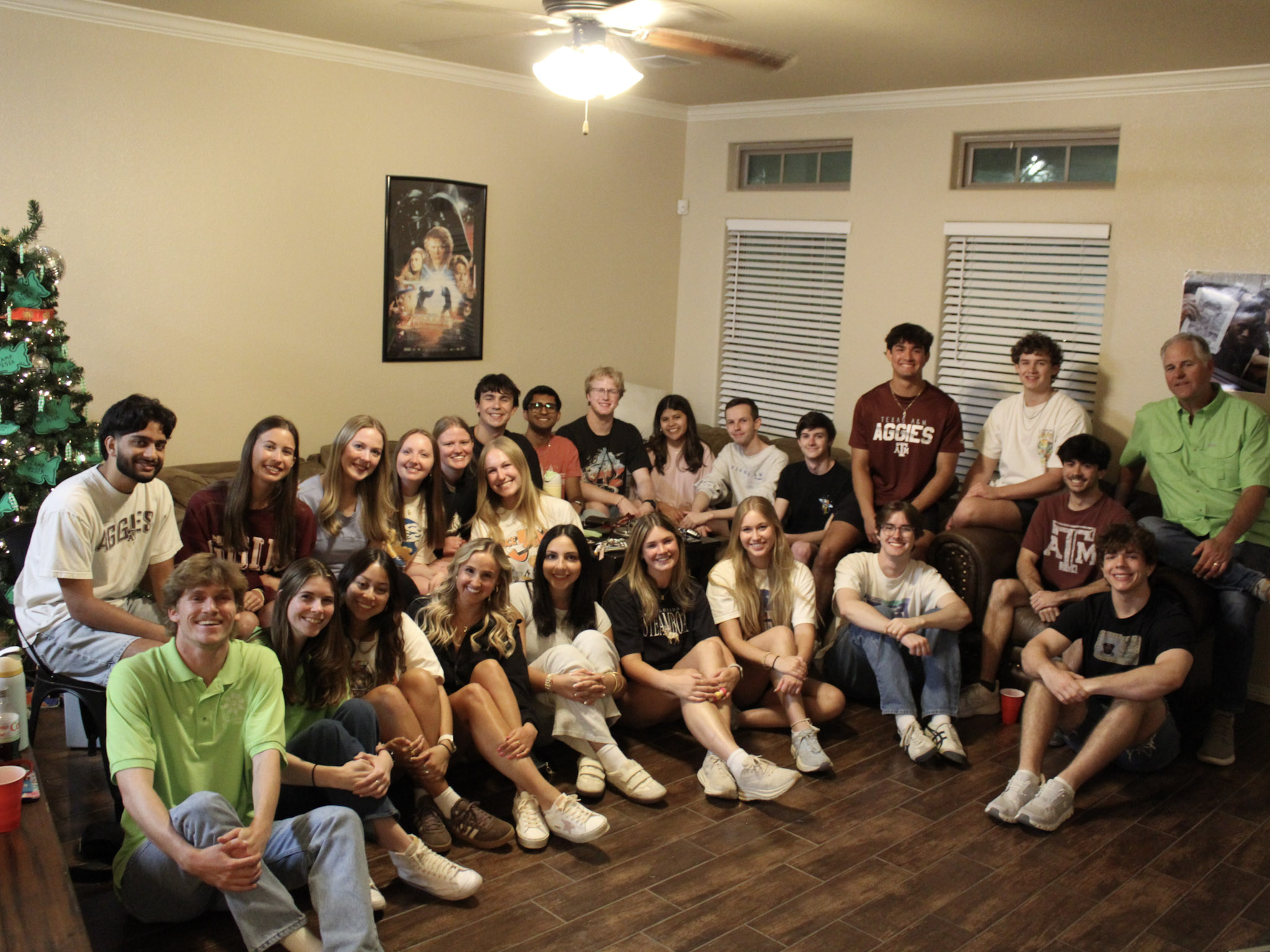 Camp Pesek at their counselor reveal night