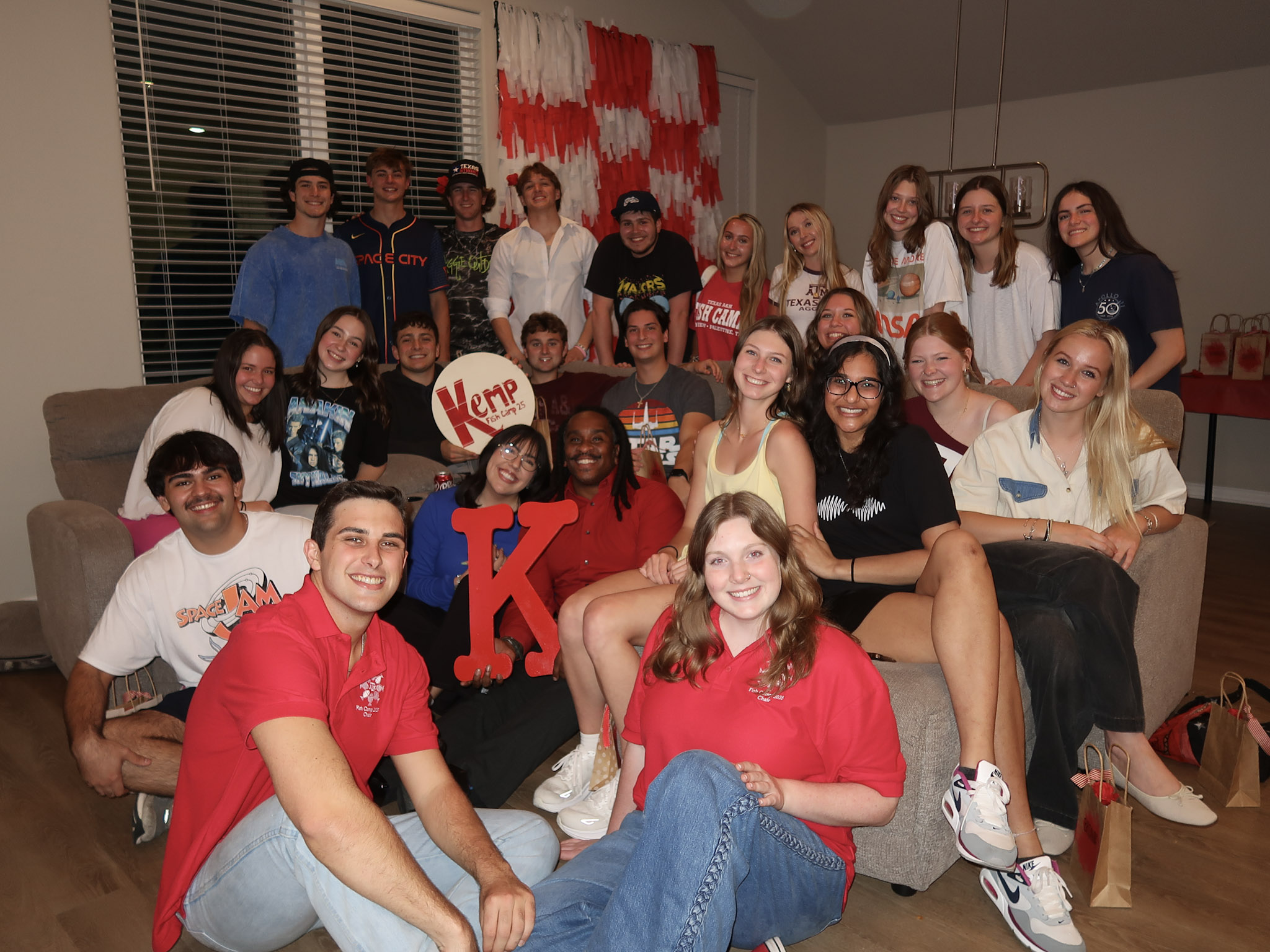 Camp Kemp at their counselor reveal night